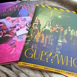 ITZY kpop cd book sets